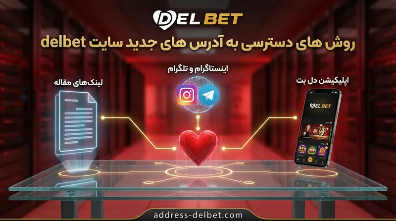 روش های دسترسی به آدرس های جدید سایت delbet